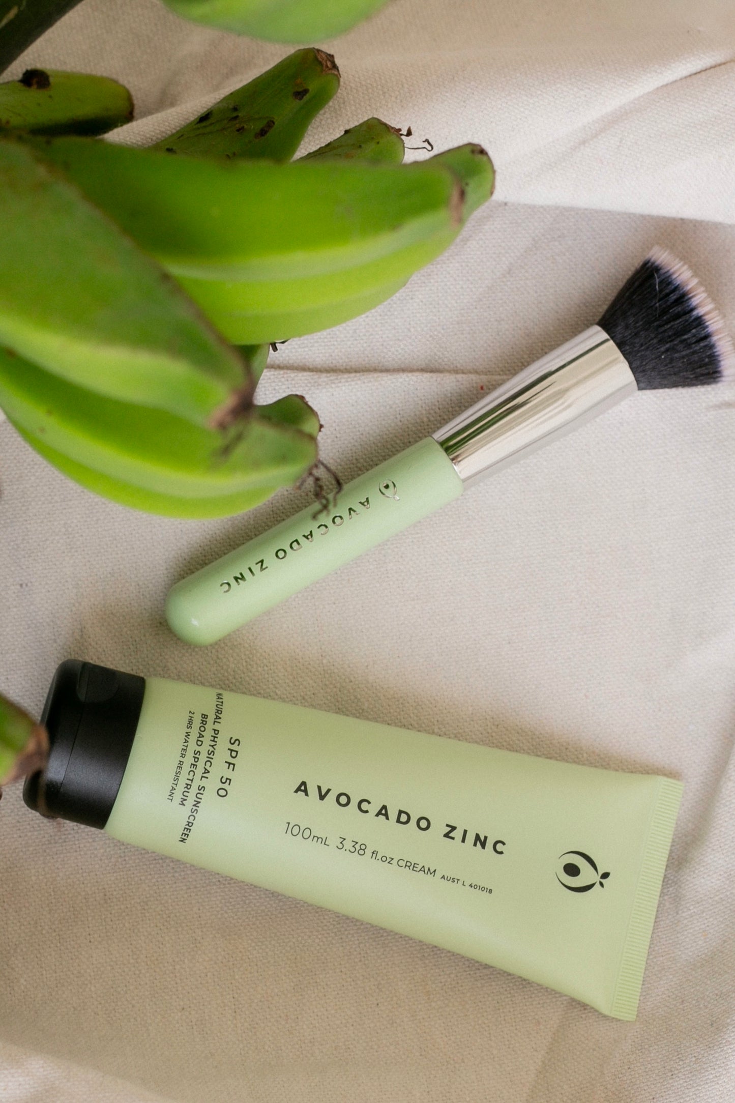 SPF 50 Natural Physical sunscreen  / AvocadoZinc